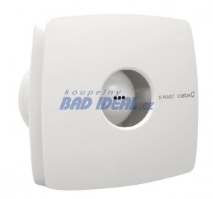 X-MART 10 koupelnový ventilátor axiální, 15W, potrubí 100mm, bílá ( 01010000 )