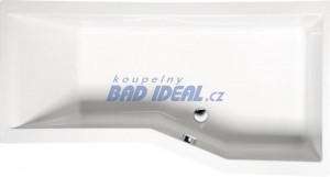 VERSYS R asymetrická vana  160x85x70x47cm, pravá, bílá ( 15611 )