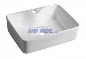 BALENA keramické umyvadlo na desku 48x37 cm, bílá ( BH7013 )