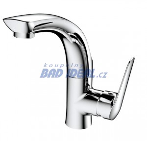 FLY umyvadlová baterie s otočnou hubicí, bez výpusti, chrom  ( DF004 )