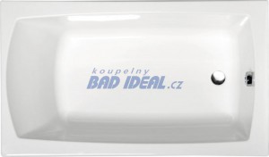 LILY 130 obdélníková vana  130x70x39cm, bílá ( 77511 )