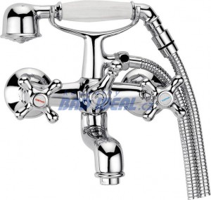 VICTORIA vanová nástěnná baterie kohoutková, chrom ( VC10 )