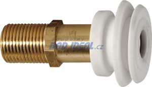 Vtoková armatura s manžetou k pisoáru se zadním napouštěním ( SLA02 )