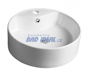 YAKARTA keramické umyvadlo průměr 45cm, na desku ( BH7021 )