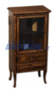 RETRO skříňka 60x120x38cm, buk, levá ( 1709 ) (10)