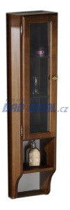 RETRO skříňka k zrcadlu 25x115x20cm, buk, levá ( 1700 ) (10)