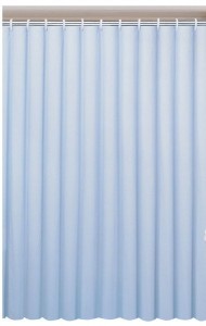 Závěs 180x200cm, vinyl, modrá (0201004 M)