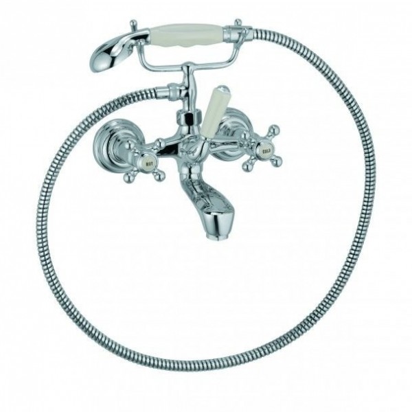 KLUDI ADLON vanová a sprchová baterie se sprchovou soupravou , chrom ( 514410520 ) (3)