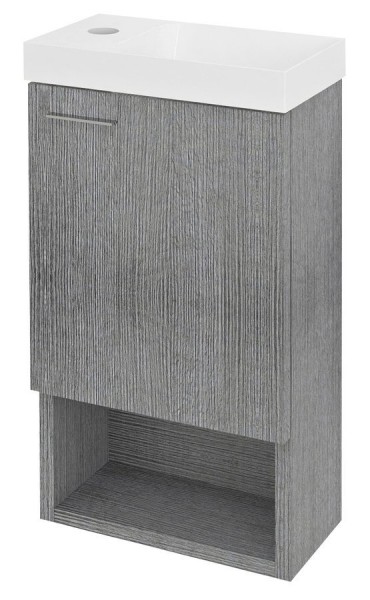 LATUS XI umyvadlová skříňka 30x53x16,5cm, dub stříbrný (LT713) (1)