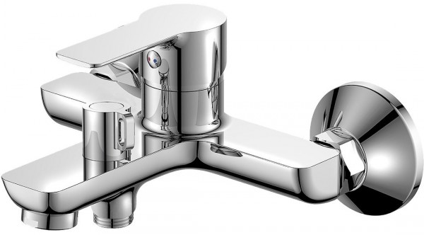 BARON nástěnná vanová baterie, rozteč 150mm, chrom (otočný přepínač) ( 612.010.1 ) (1)