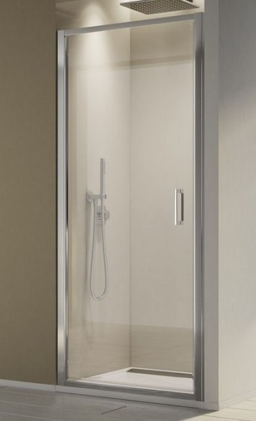 TOP-LINE S jednokřídlé sprchové dveře šířka 100cm, aluchrom/čiré sklo (TLSP1005007)
