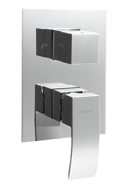 GINKO podomítková sprchová baterie, 3 výstupy, chrom ( 1101-44 ) (1)