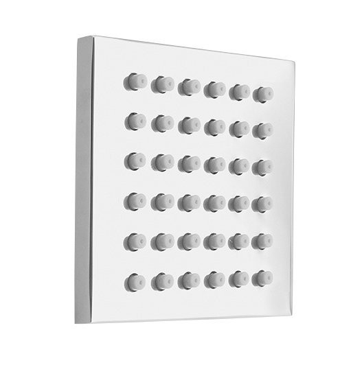 Pevná nástěnná sprška hranatá, chrom (AQ216) (1)