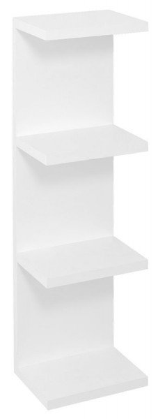 RIWA otevřená police 20x70x15 cm, bílá lesk (RIW200-0030) (1)