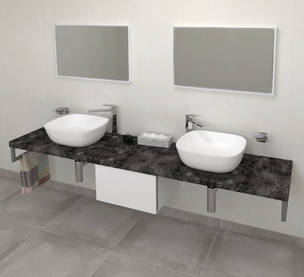 AVICE deska 190x50cm, štípaný kámen (AV199) (2)