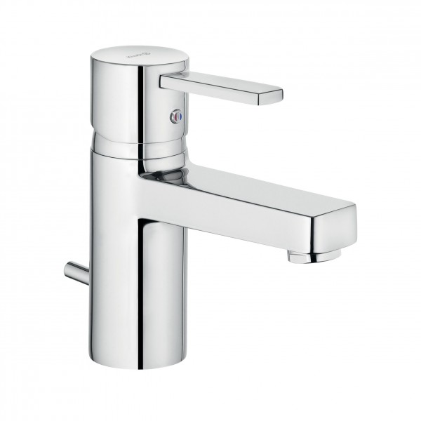 KLUDI ZENTA umyvadlová stojánková jednopáková baterie s výpustí, chrom ( 382500575 ) (6)