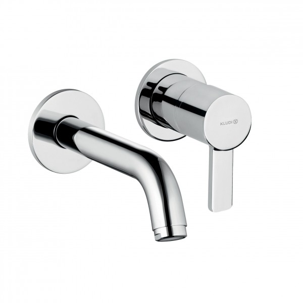 KLUDI ZENTA podomítková umyvadlová baterie dvouotvorová, vrchní část, chrom (382440575) (1)