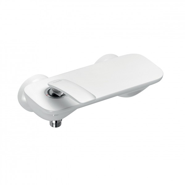 KLUDI BALANCE sprchová jednopáková baterie, bílá/chrom (527109175) (1)