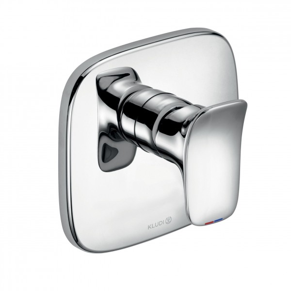 KLUDI AMBA sprchová podomítková jednopáková baterie vrchní díl, chrom (536550575) (1)