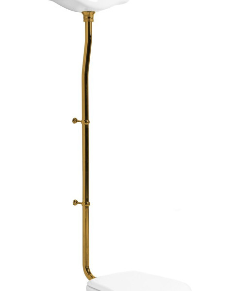 WALDORF-RETRO trubka k nádržce, bronz (757393) (1)
