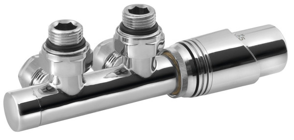 WICHER připojovací sada termostatická pro středové připojení 50mm, provedení chrom (600.311.1)