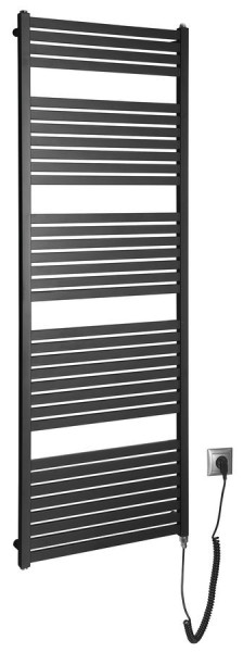 TONDI-E elektrické otopné těleso rovné 600x1690 mm, 800W, černá mat (DE496T)