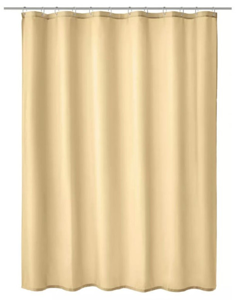 KOUPELNOVÝ ZÁVĚS KITO  180x200cm  textilní, natur béžový  ( 4937202305 ) (5)
