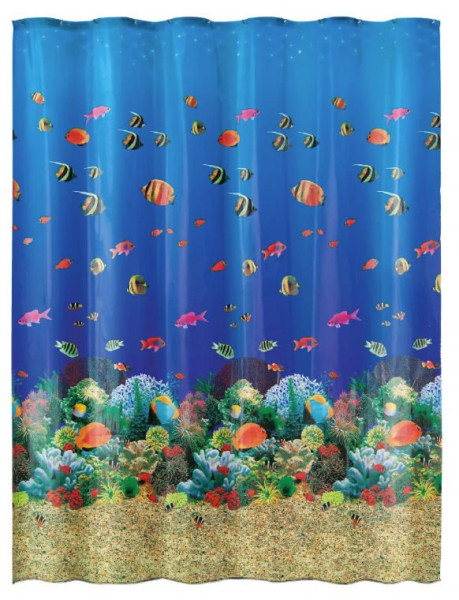 KOUPELNOVÝ ZÁVĚS MALEDIVEN  180x200cm  ekoplast, multicolor ( 5202148305 ) (4)