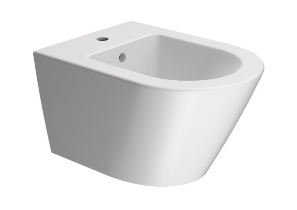 KUBE X bidet závěsný 36x50cm, bílá mat (9464109)