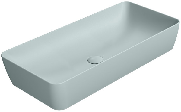 NUBES keramické umyvadlo na desku 80x40cm, ghiaccio mat (904015)