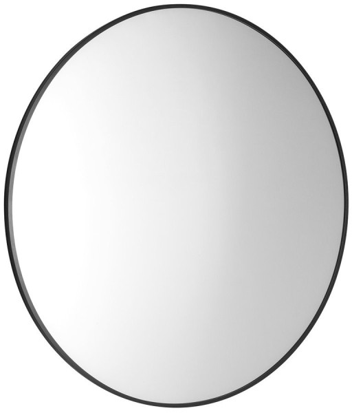 AROWANA kulaté zrcadlo v rámu ø 100cm, černá mat (AWB100)