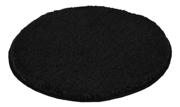 RELAX koupelnová předložka kruh pr.100 cm, černá   (5405926521) (1)