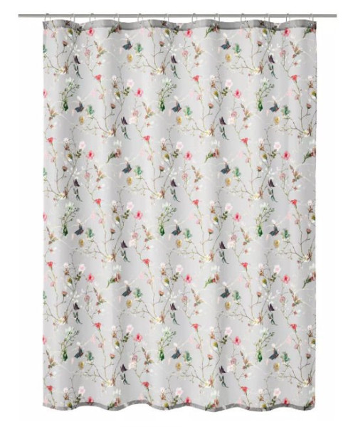 KOUPELNOVÝ ZÁVĚS FLORES 180x200cm, textilní (7806148305) (1)