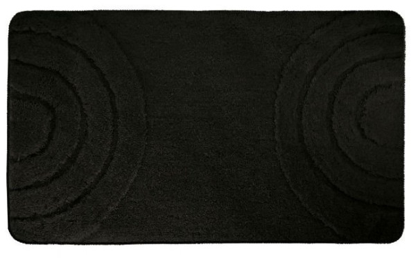 BOW koupelnová předložka obdélník 60x100cm, černá (9172926360) (1)