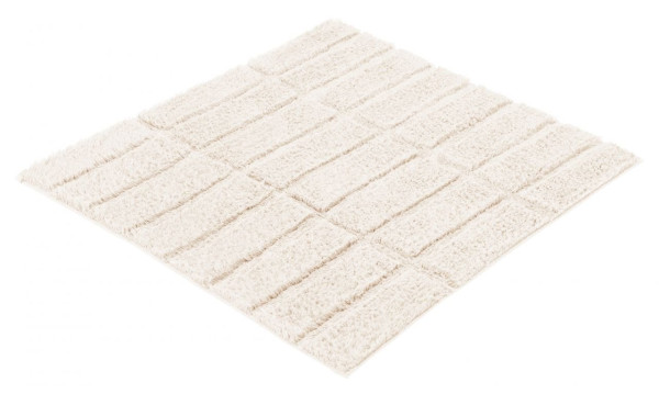 TILES koupelnová předložka čtverec 60x60cm, natur (9176202135) (1)
