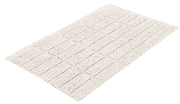 TILES koupelnová předložka obdélník 60x100cm, natur (9176202360) (1)