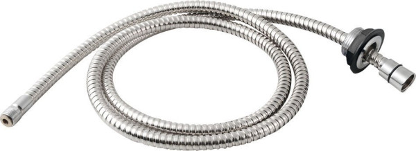 Sprchová průchodka na okraj vany včetně hadice F1/2"-M3/8", kulatá, chrom ( 1205-04 ) (24)
