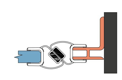 ANNEA Instalační set pro montáž do niky, výška 2000mm (V.ANE.06) (1)