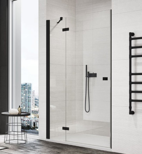 ANNEA jednokřídlé dveře s pevnou stěnou v rovině, s vyrovnávacím profilem (AN13) levé (1)