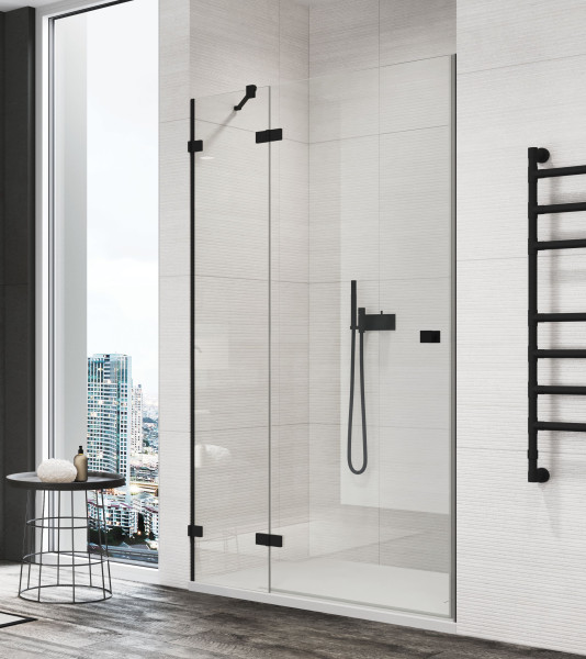 ANNEA jednokřídlé dveře s pevnou stěnou v rovině, s L-kováním (AN13W) levé