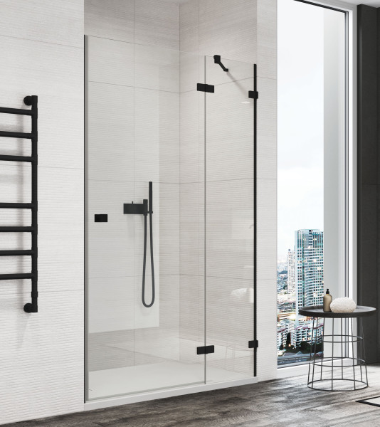 ANNEA jednokřídlé dveře s pevnou stěnou v rovině, s L-kováním (AN13W) pravé