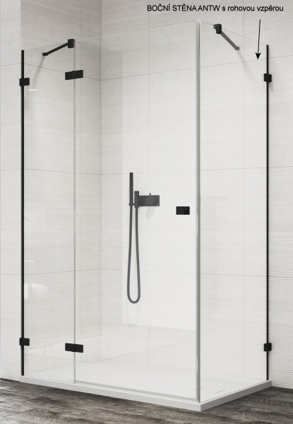 ANNEA boční stěna v 90° s L-kováním s rohovou vzpěrou ANTW