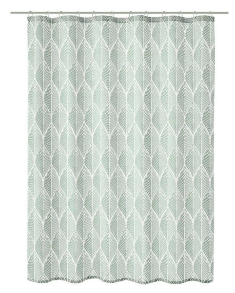 KOUPELNOVÝ ZÁVĚS LEAF 180x200cm, textilní (5961685305) (1)