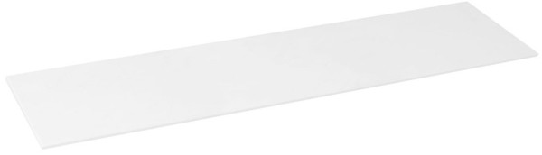 LOREA deska Rockstone 181x1,2x51,5cm, bílá mat (LE180-0101)