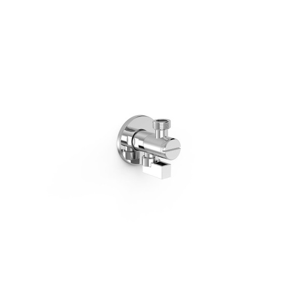 TRES uzavírací rohový ventil s filtrem 1/2”x3/8”, chrom (9134525) (1)