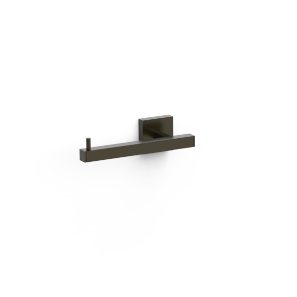 TRES Square držák toaletního papíru bez krytu, černý bronz (10723606KMB) (2)