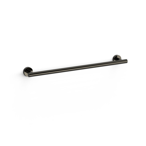 TRES Round držák ručníků 480mm, black metal (16123601KM) (2)