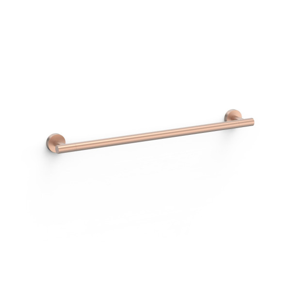TRES Round držák ručníků 480mm, růžové zlato mat (16123601OPM) (2)