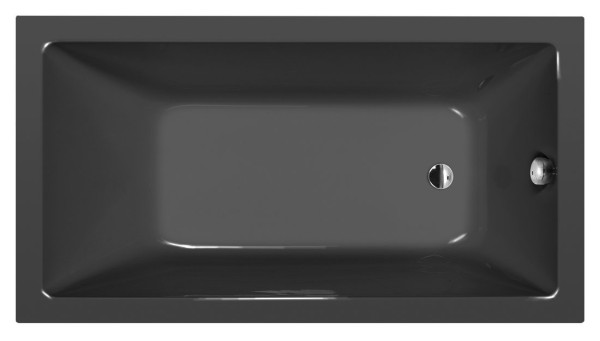 NOEMI obdélníková vana 160x80x39cm, šedá (71722.30)