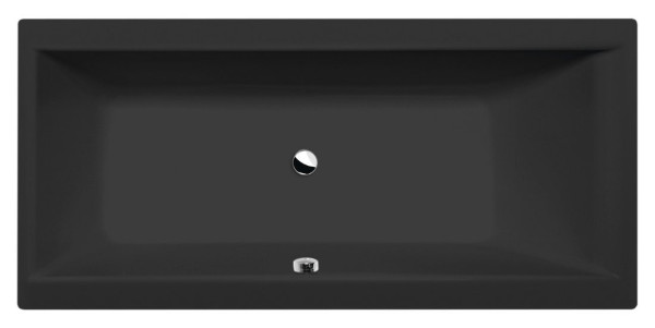 CLEO obdélníková vana 160x75x48cm, černá mat (93611.21)